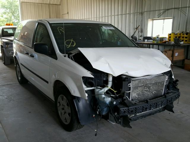 2C4RDGAG7CR217409 - 2012 DODGE RAM VAN WHITE photo 1