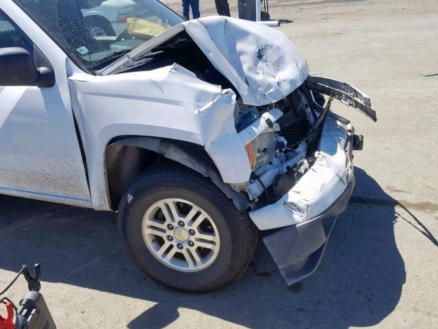 1GCGTCFE3B8104030 - 2011 CHEVROLET COLORADO L WHITE photo 9