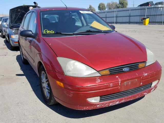 3FAHP37Z64R127951 - 2004 FORD FOCUS ZX5 RED photo 1