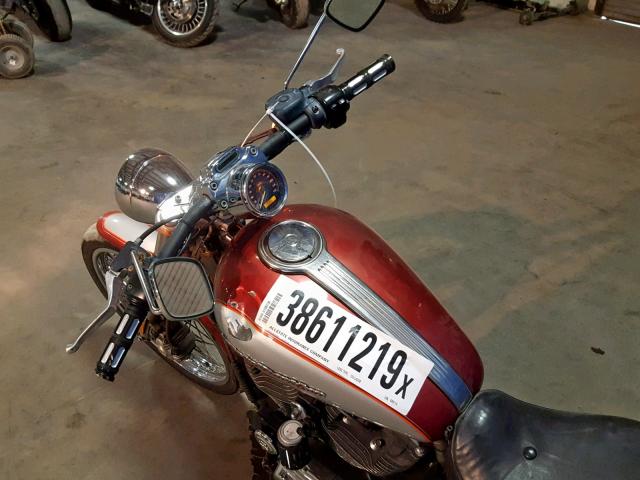 1HD1CGP144K409114 - 2004 HARLEY-DAVIDSON XL1200 C BURGUNDY photo 5