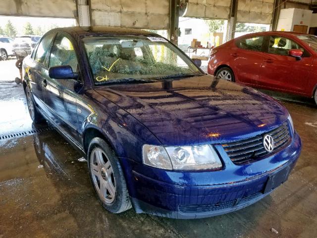 WVWEH63B21E034251 - 2001 VOLKSWAGEN PASSAT GLX 蓝色 照片 1