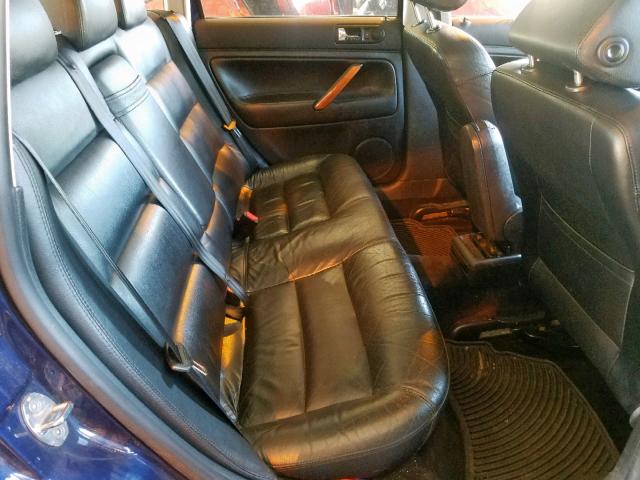 WVWEH63B21E034251 - 2001 VOLKSWAGEN PASSAT GLX 蓝色 照片 6