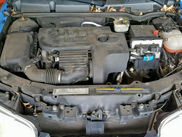 1G8AW12F35Z152362 - 2005 SATURN ION LEVEL BLUE photo 7