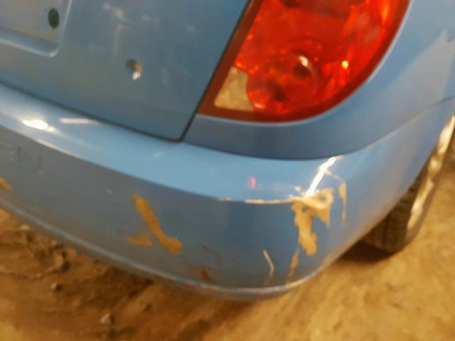 1G8AW12F35Z152362 - 2005 SATURN ION LEVEL BLUE photo 9