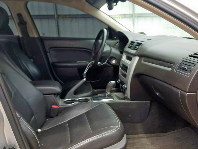 3FAHP0JA4BR177634 - 2011 FORD FUSION SEL SILVER photo 5