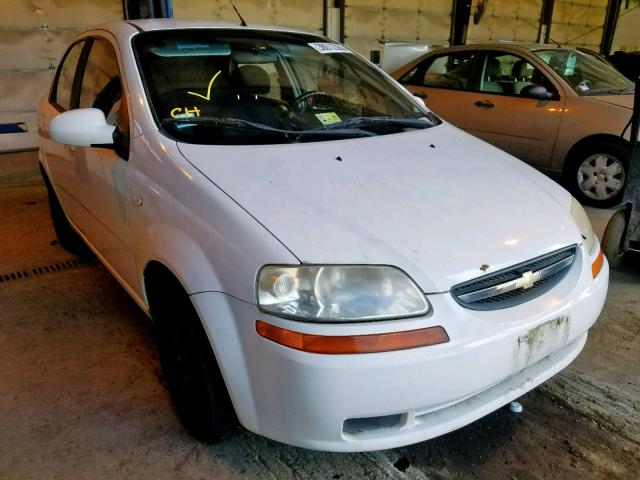 KL1TD56666B585679 - 2006 CHEVROLET AVEO BASE Ağ foto 1