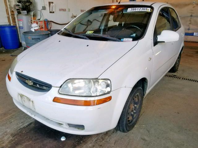 KL1TD56666B585679 - 2006 CHEVROLET AVEO BASE Ağ foto 2