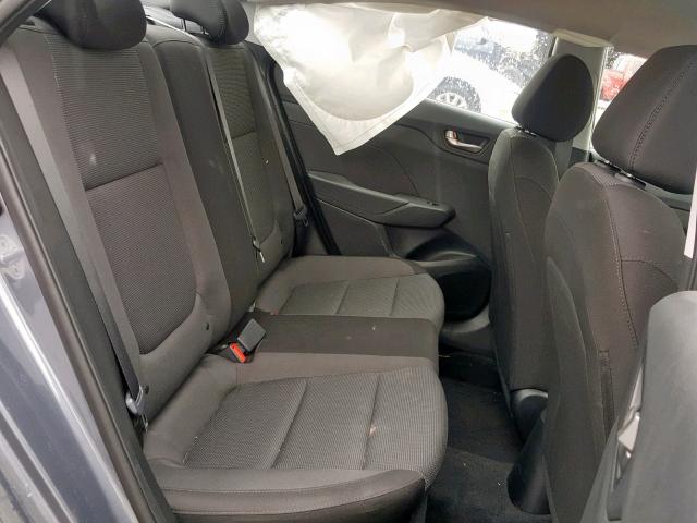 3KPC24A36KE065906 - 2019 HYUNDAI ACCENT SE GRAY photo 6