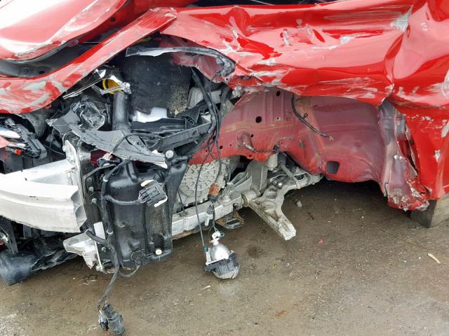 1C3CDFFA5GD818559 - 2016 DODGE DART SXT S RED photo 9