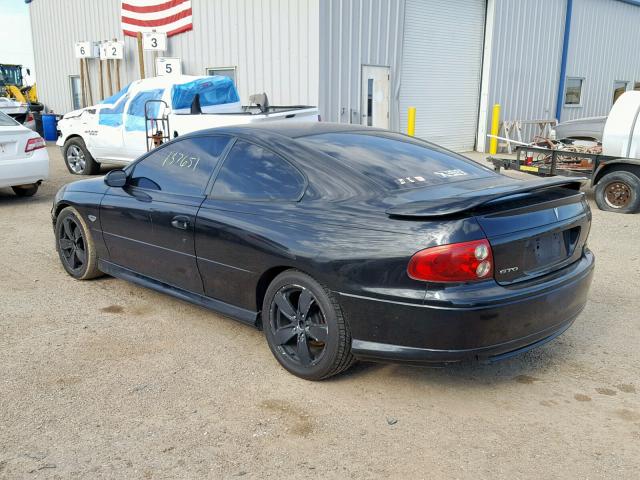 6G2VX12G04L254708 - 2004 PONTIAC GTO BLACK photo 3