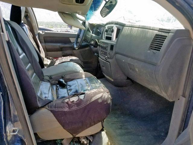 3D3KS28DX8G186263 - 2008 DODGE RAM 2500 S ლურჯი ფოტო 5