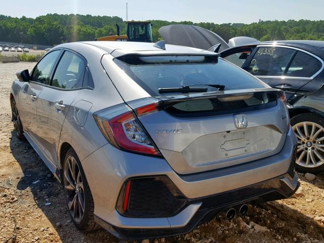 SHHFK7H9XJU227942 - 2018 HONDA CIVIC SPOR SILVER photo 3