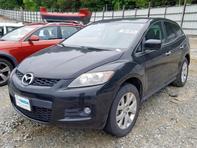 JM3ER293870143042 - 2007 MAZDA CX-7 BLACK photo 2