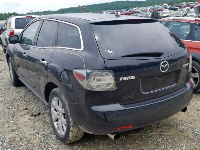 JM3ER293870143042 - 2007 MAZDA CX-7 BLACK photo 3