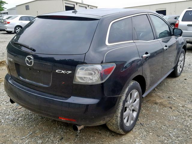 JM3ER293870143042 - 2007 MAZDA CX-7 BLACK photo 4