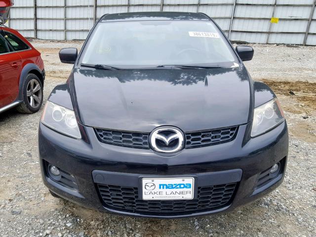 JM3ER293870143042 - 2007 MAZDA CX-7 BLACK photo 9