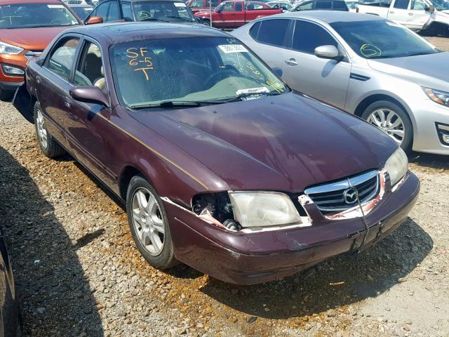 1YVGF22F0Y5109707 - 2000 MAZDA 626 ES PURPLE photo 1