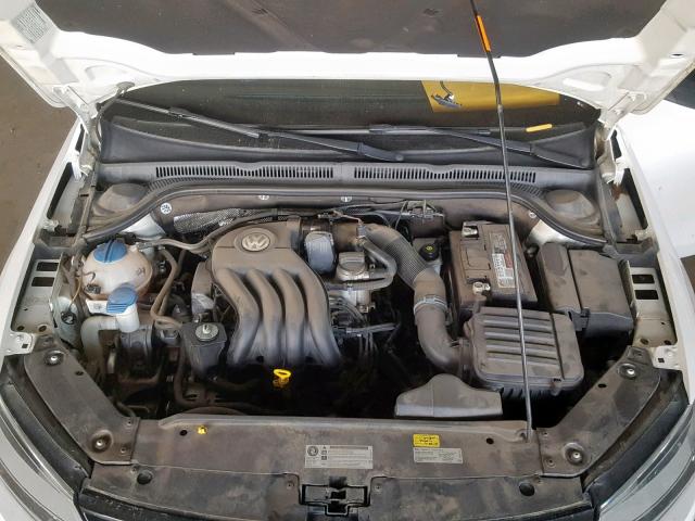 3VW2K7AJ2EM382004 - 2014 VOLKSWAGEN JETTA BASE 白色 照片 7
