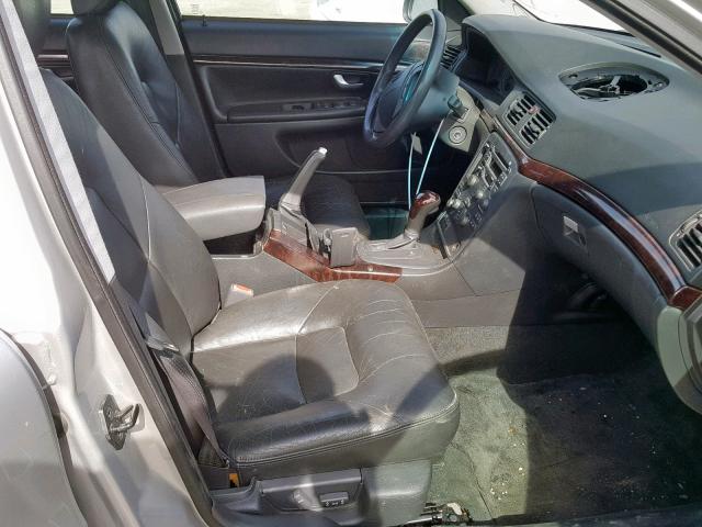 YV1TS92D521258291 - 2002 VOLVO S80 SILVER photo 5