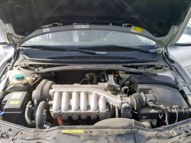 YV1TS92D521258291 - 2002 VOLVO S80 SILVER photo 7