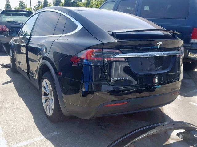 5YJXCBE27JF141145 - 2018 TESLA MODEL X BLACK photo 3