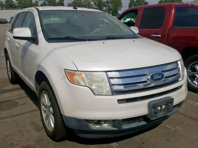 2FMDK3JC4ABB65597 - 2010 FORD EDGE SEL WHITE photo 1