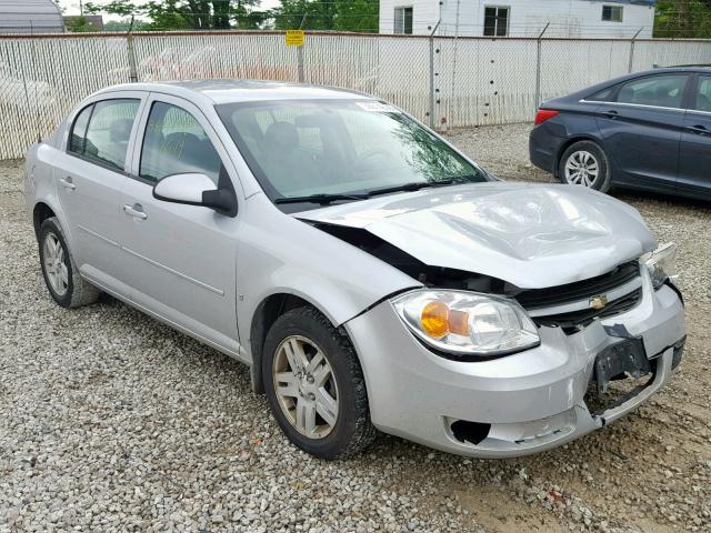 1G1AL55F867865362 - 2006 CHEVROLET COBALT LT SILVER photo 1