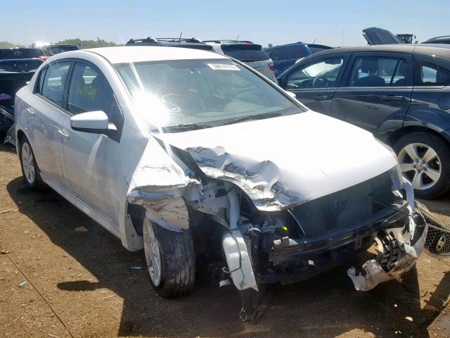 3N1AB6AP2AL713275 - 2010 NISSAN SENTRA 2.0 WHITE photo 1