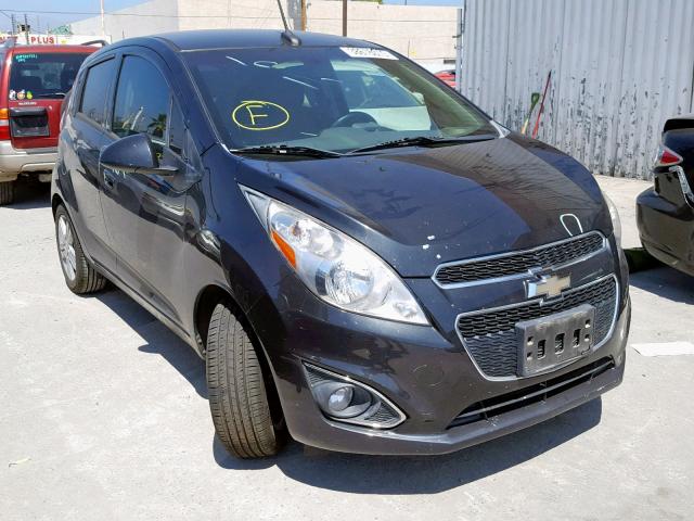 KL8CB6S92EC563071 - 2014 CHEVROLET SPARK LS BLACK photo 1