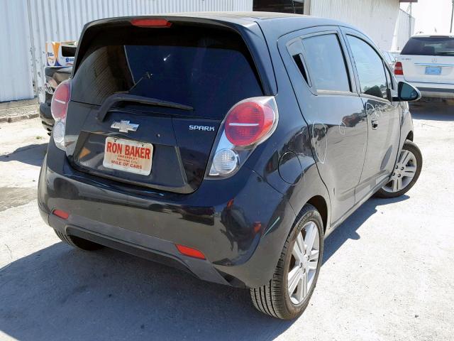 KL8CB6S92EC563071 - 2014 CHEVROLET SPARK LS BLACK photo 4