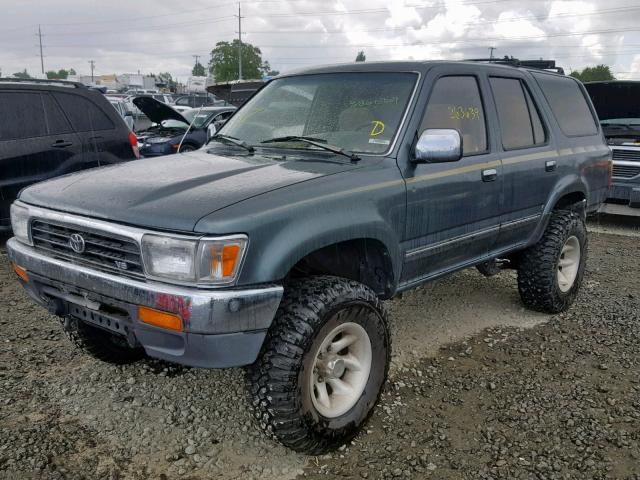 JT3VN39W9N0073945 - 1992 TOYOTA 4RUNNER VN GREEN photo 2