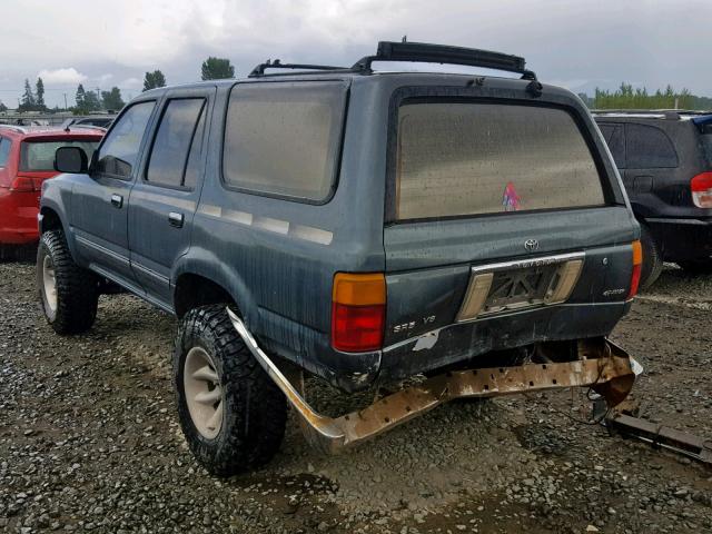 JT3VN39W9N0073945 - 1992 TOYOTA 4RUNNER VN GREEN photo 3