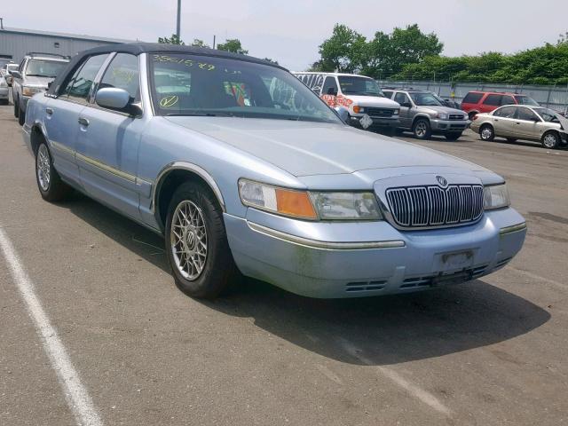 2MEFM74W3YX607964 - 2000 MERCURY GRAND MARQ BLUE photo 1