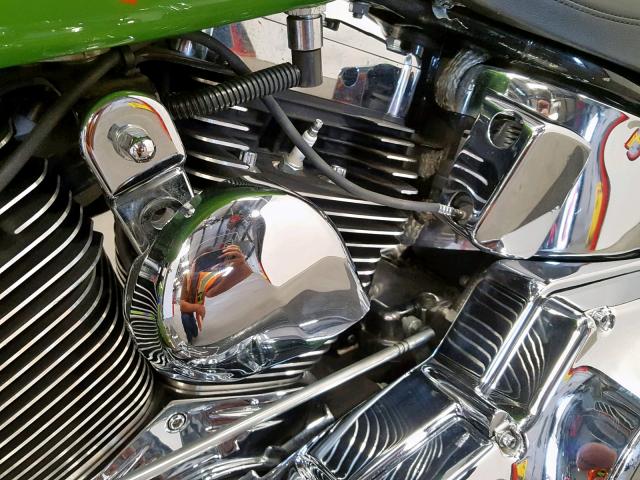 1HD1BXB334Y084853 - 2004 HARLEY-DAVIDSON FLSTFI GREEN photo 15