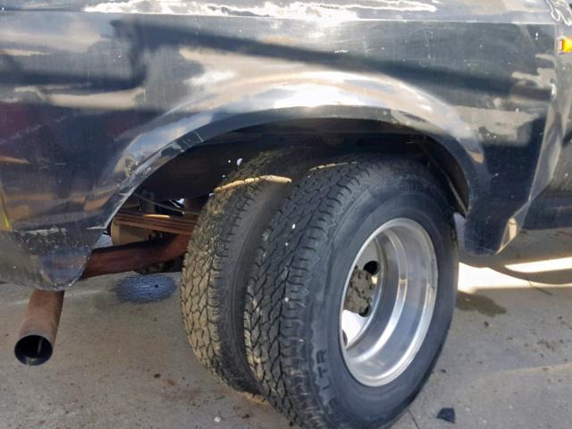 1FTJX35F0VED12148 - 1997 FORD F350 BLACK photo 10