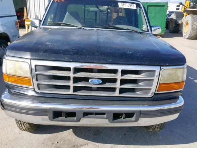 1FTJX35F0VED12148 - 1997 FORD F350 BLACK photo 7