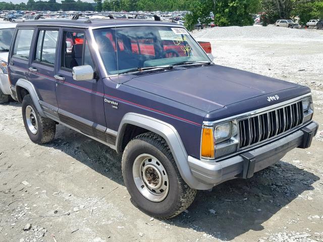 1J4FJ58S2ML637982 - 1991 JEEP CHEROKEE L BLUE photo 1