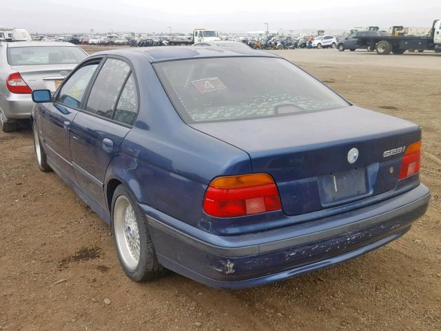 WBADM6341YGU14458 - 2000 BMW 528 I AUTO BLUE photo 3