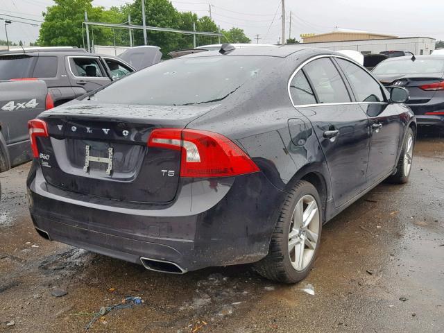 YV1612FS8E2293535 - 2014 VOLVO S60 T5 BLACK photo 4