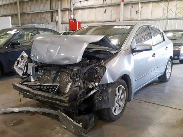 3N1AB61E49L676594 - 2009 NISSAN SENTRA 2.0 GRAY photo 2