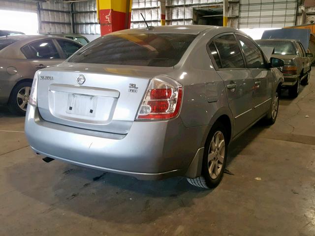 3N1AB61E49L676594 - 2009 NISSAN SENTRA 2.0 GRAY photo 4