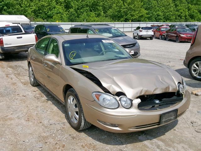 2G4WC562051325729 - 2005 BUICK LACROSSE C GOLD photo 1