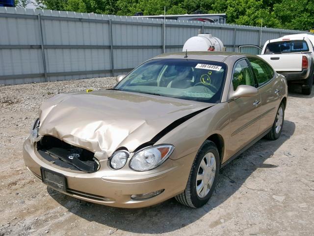 2G4WC562051325729 - 2005 BUICK LACROSSE C GOLD photo 2