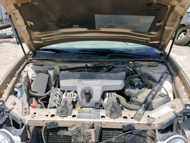 2G4WC562051325729 - 2005 BUICK LACROSSE C GOLD photo 7