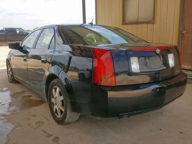 1G6DP577670150480 - 2007 CADILLAC CTS HI FEA BLACK photo 3