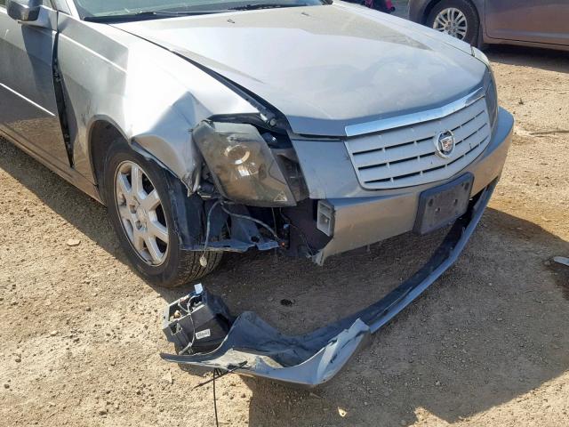 1G6DP577060155141 - 2006 CADILLAC CTS HI FEA GRAY photo 9