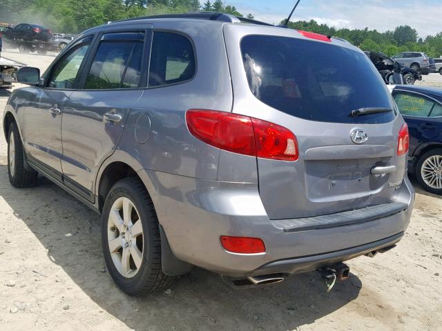 5NMSH73E47H099952 - 2007 HYUNDAI SANTA FE S BLUE photo 3