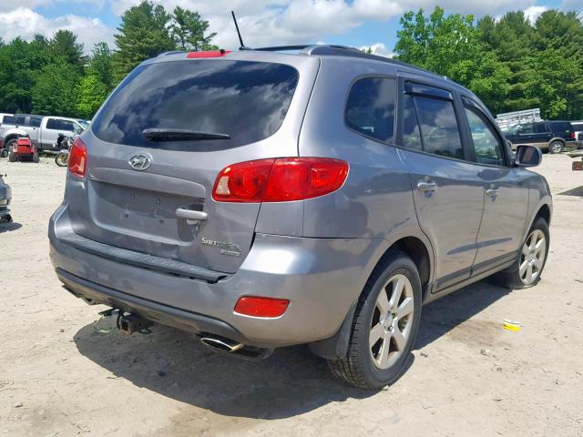 5NMSH73E47H099952 - 2007 HYUNDAI SANTA FE S BLUE photo 4