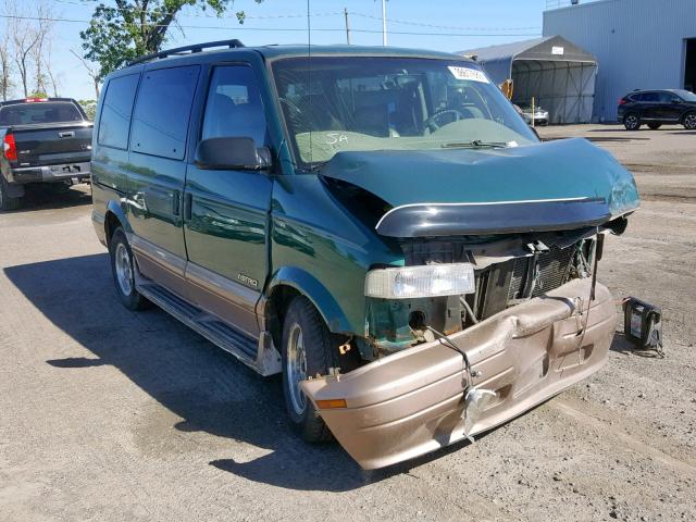 1GNDM19W1WB161058 - 1998 CHEVROLET ASTRO GREEN photo 1