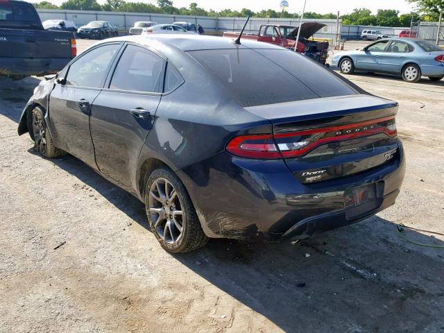 1C3CDFBB1ED926172 - 2014 DODGE DART SXT CHARCOAL photo 3